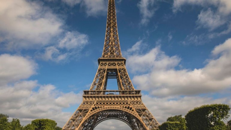 Paisatge amb la Tour Eiffel de París
