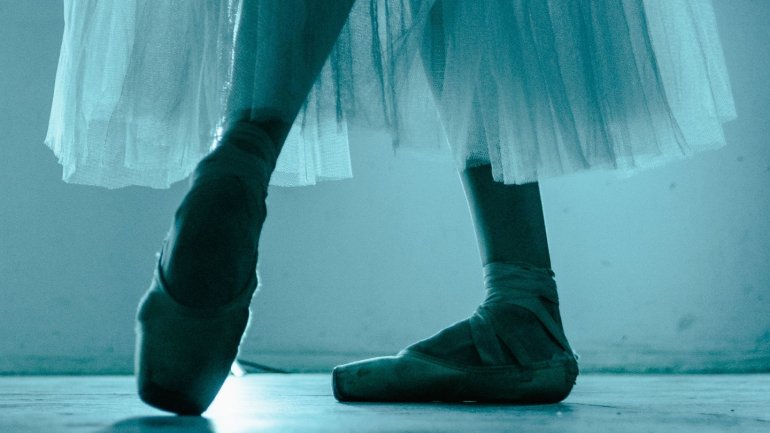 Peus d'una ballarina de ballet

