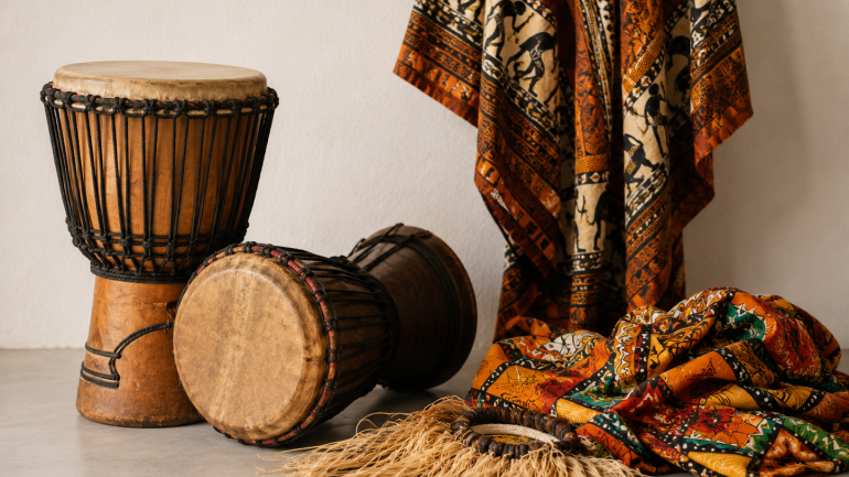 Vestuari tradicional i percussió