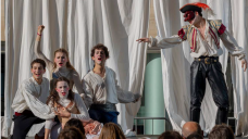 Un espectacle de Commedia Dell’Arte de la companyia